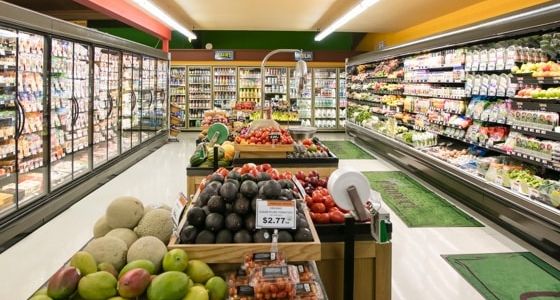 Supermarket produce